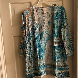 Chico's Multicolor Knit Fabric